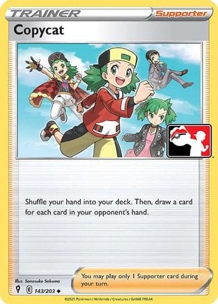 'Pokemon - 'Copycat 143  - Holofoil Prize Pack Series Cards - Uncommon