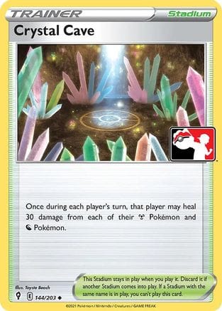 'Pokemon - 'Crystal Cave 144  Prize Pack Series Cards - Uncommon