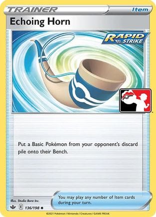 'Pokemon - 'Echoing Horn 136  Prize Pack Series Cards - Uncommon