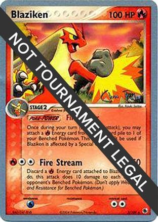 'Pokemon - 'Blaziken - 2004 (Chris Fulop) 003  World Championship Decks - Holo Rare