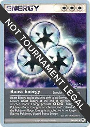 'Pokemon - 'Boost Energy - 2004 (Kevin Nguyen) 145  World Championship Decks - Uncommon