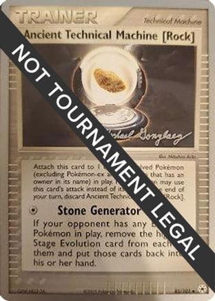 'Pokemon - 'Ancient Technical Machine [Rock] - 2005 (Michael Gonzalez) 085  World Championship Decks - Uncommon