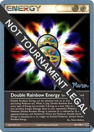 'Pokemon - 'Double Rainbow Energy - 2005 (Jeremy Maron) 087  World Championship Decks - Rare