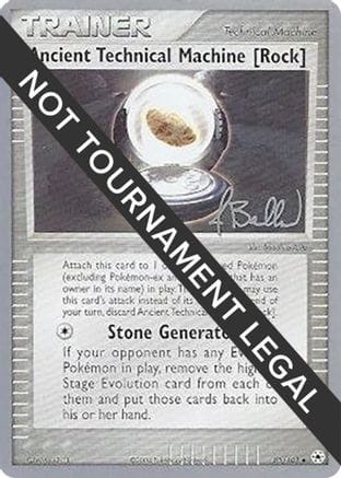 'Pokemon - 'Ancient Technical Machine [Rock] - 2006 (Jimmy Ballard) 085  World Championship Decks - Uncommon