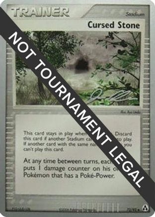 'Pokemon - 'Cursed Stone - 2006 (Jason Klaczynski) 072  World Championship Decks - Uncommon