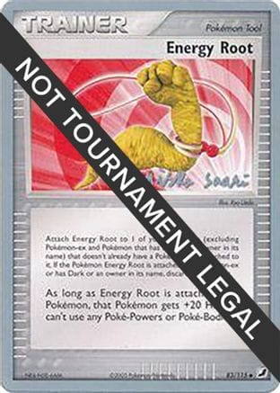 'Pokemon - 'Energy Root - 2006 (Miska Saari) 083  World Championship Decks - Uncommon