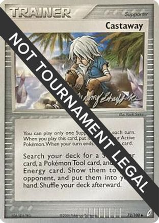 'Pokemon - 'Castaway - 2007 (Jeremy Scharff-Kim) 072  World Championship Decks - Uncommon