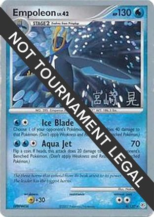 'Pokemon - 'Empoleon - 2007 (Akira Miyazaki) 004  World Championship Decks - Rare