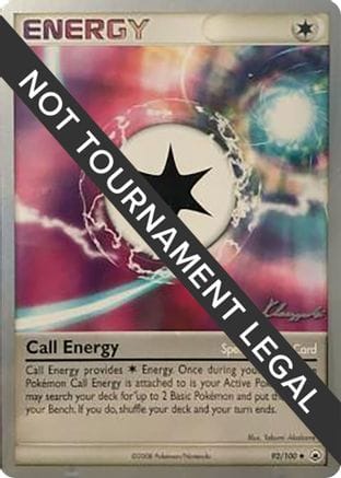 'Pokemon - 'Call Energy - 2008 (Jason Klaczynski) 092  World Championship Decks - Uncommon