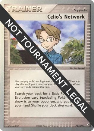 'Pokemon - 'Celio's Network - 2008 (Paul Atanassov) 073  World Championship Decks - Uncommon
