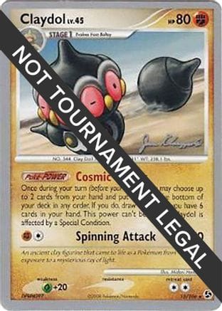 'Pokemon - 'Claydol - 2008 (Jason Klaczynski) 015  World Championship Decks - Rare