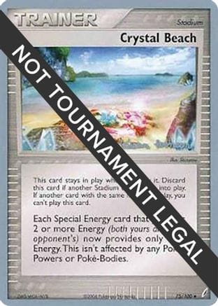 'Pokemon - 'Crystal Beach - 2008 (Tristan Robinson) 075  World Championship Decks - Uncommon