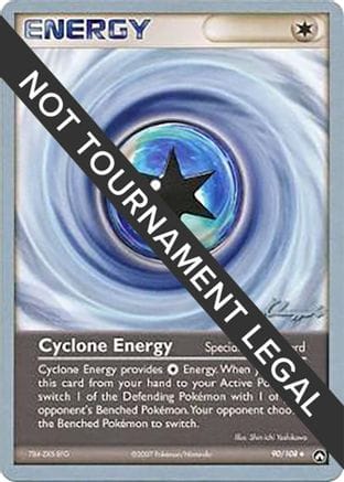 'Pokemon - 'Cyclone Energy - 2008 (Jason Klaczynski) 090  World Championship Decks - Uncommon