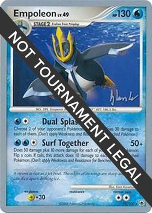 'Pokemon - 'Empoleon - 2008 (Dylan Lefavour) 017  World Championship Decks - Rare