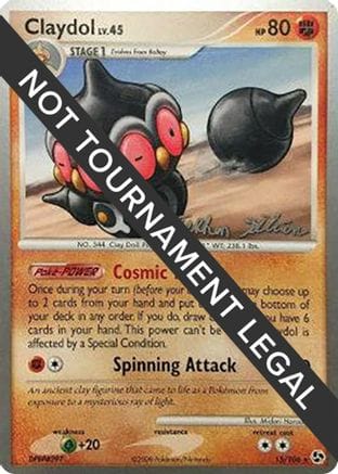 'Pokemon - 'Claydol - 2009 (Stephen Silvestro) 015  World Championship Decks - Rare