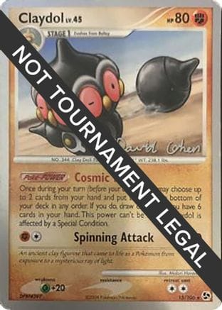 'Pokemon - 'Claydol - 2009 (David Cohen) 015  World Championship Decks - Rare