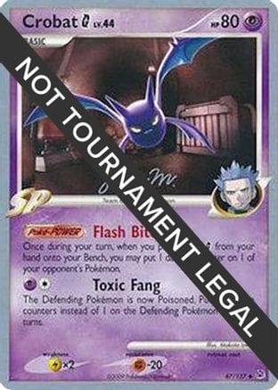 'Pokemon - 'Crobat G - 2009 (Jason Martinez) 047  World Championship Decks - Uncommon
