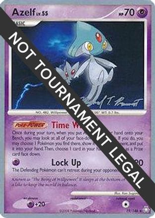 'Pokemon - 'Azelf - 2010 (Michael Pramawat) 019  World Championship Decks - Rare