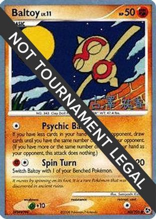 'Pokemon - 'Baltoy - 2010 (Yuka Furusawa) 060  World Championship Decks - Common
