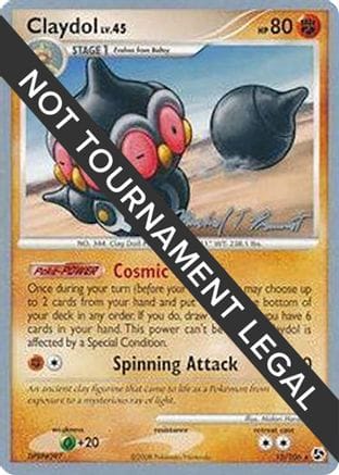 'Pokemon - 'Claydol - 2010 (Michael Pramawat) 015  World Championship Decks - Rare