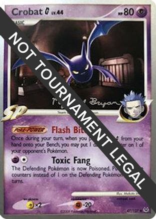 'Pokemon - 'Crobat G - 2010 (Mychael Bryan) 047  World Championship Decks - Uncommon