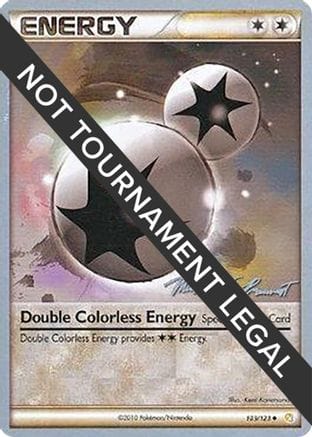 'Pokemon - 'Double Colorless Energy - 2010 (Michael Pramawat) 103  World Championship Decks - Uncommon