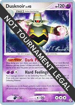 'Pokemon - 'Dusknoir 002  World Championship Decks - Rare