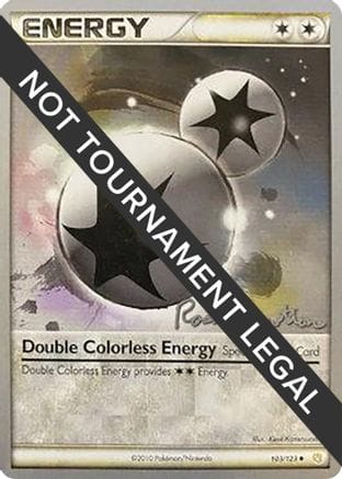 'Pokemon - 'Double Colorless Energy - 2011 (Ross Cawthon) 103  World Championship Decks - Uncommon