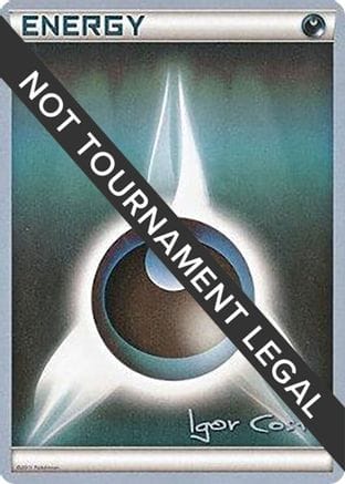'Pokemon - 'Darkness Energy - 2012 (Igor Costa)  World Championship Decks - Common