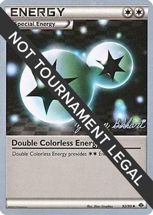 'Pokemon - 'Double Colorless Energy - 2012 (Zachary Bokhari) 092  World Championship Decks - Uncommon