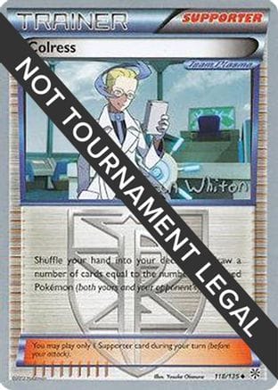'Pokemon - 'Colress - 2013 (Ian Whiton) 118  World Championship Decks - Uncommon