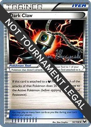 'Pokemon - 'Dark Claw - 2013 (Jason Klaczynski) 092  World Championship Decks - Uncommon