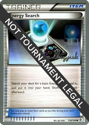 'Pokemon - 'Energy Search - 2013 (Jason Klaczynski) 128  World Championship Decks - Common