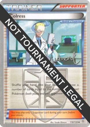'Pokemon - 'Colress - 2014 (Andrew Estrada) 118  World Championship Decks - Uncommon