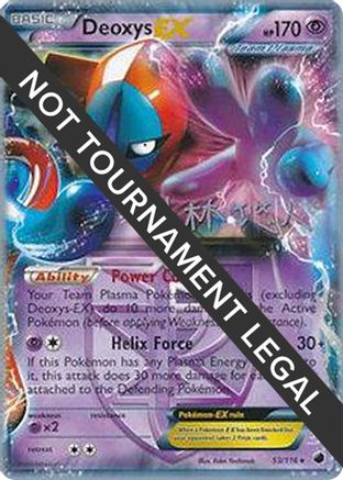 'Pokemon - 'Deoxys EX - 2014 (Haruto Kobayashi) 053  World Championship Decks - Ultra Rare