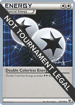 'Pokemon - 'Double Colorless Energy - 2014 (Trent Orndorff) 130  World Championship Decks - Uncommon