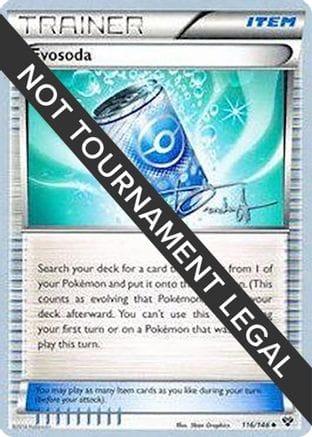 'Pokemon - 'Evosoda - 2014 (Trent Orndorff) 116  World Championship Decks - Uncommon
