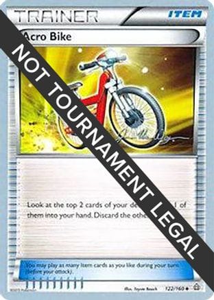 'Pokemon - 'Acro Bike - 2015 (Jacob Van Wagner) 122  World Championship Decks - Uncommon