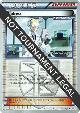 'Pokemon - 'Colress - 2015 (Patrick Martinez) 118  World Championship Decks - Uncommon