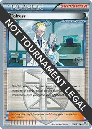 'Pokemon - 'Colress - 2015 (Rowan Stavenow) 118  World Championship Decks - Uncommon