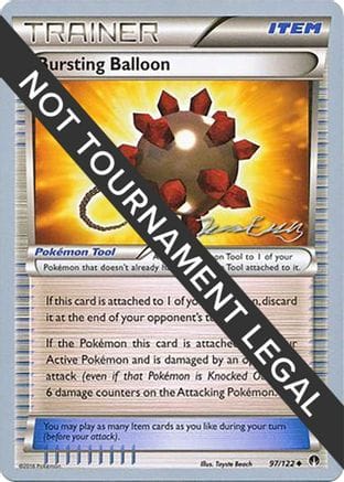 'Pokemon - 'Bursting Balloon - 2016 (Jesper Eriksen) 097  World Championship Decks - Uncommon