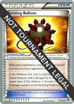 'Pokemon - 'Bursting Balloon - 2016 (Cody Walinski) 097  World Championship Decks - Uncommon