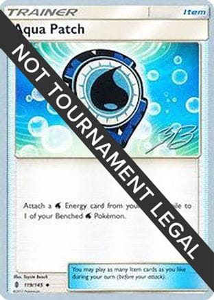 'Pokemon - 'Aqua Patch - 2017 (Zachary Bokhari) 119  World Championship Decks - Uncommon