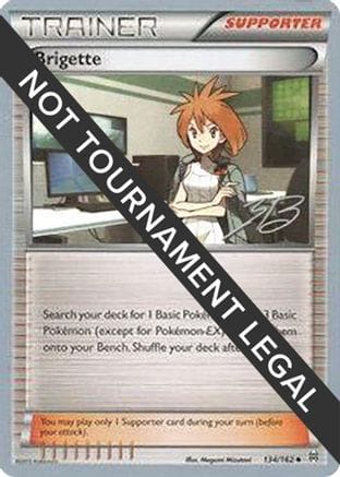 'Pokemon - 'Brigette - 2017 (Zachary Bokhari) 134  World Championship Decks - Uncommon