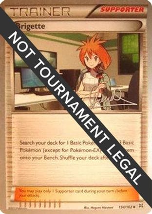 'Pokemon - 'Brigette - 2017 (Diego Cassiraga) 134  World Championship Decks - Uncommon