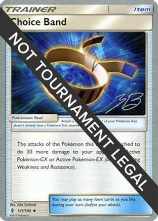 'Pokemon - 'Choice Band - 2017 (Zachary Bokhari) 121  World Championship Decks - Uncommon