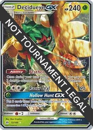 'Pokemon - 'Decidueye GX - 2017 (Kabu Fukase) 012  World Championship Decks - Ultra Rare