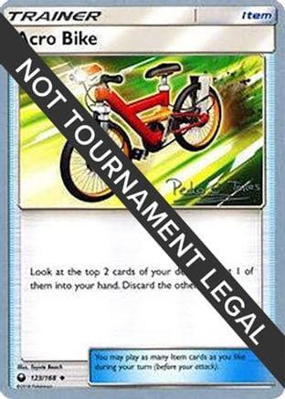 'Pokemon - 'Acro Bike - 2018 (Pedro Eugenio Torres) 123  World Championship Decks - Uncommon