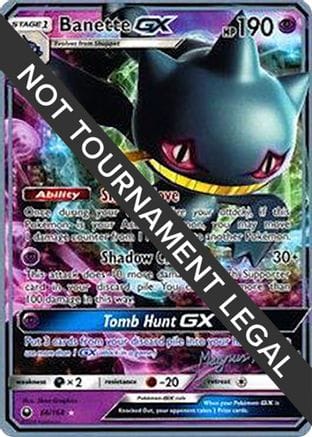 'Pokemon - 'Banette GX - 2018 (Magnus Pedersen) 066  World Championship Decks - Ultra Rare