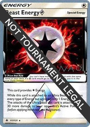 'Pokemon - 'Beast Energy Prism Star - 2018 (Naohito Inoue) 117  World Championship Decks - Uncommon